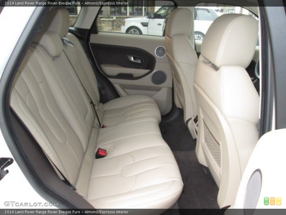 Almond/Espresso Interior Rear Seat for the 2014 Land Rover Range Rover Evoque Pure #90318714