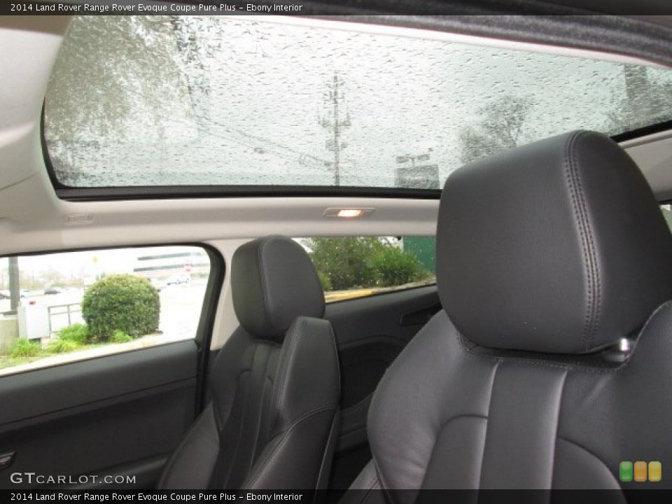 Ebony Interior Sunroof for the 2014 Land Rover Range Rover Evoque Coupe Pure Plus #90319177