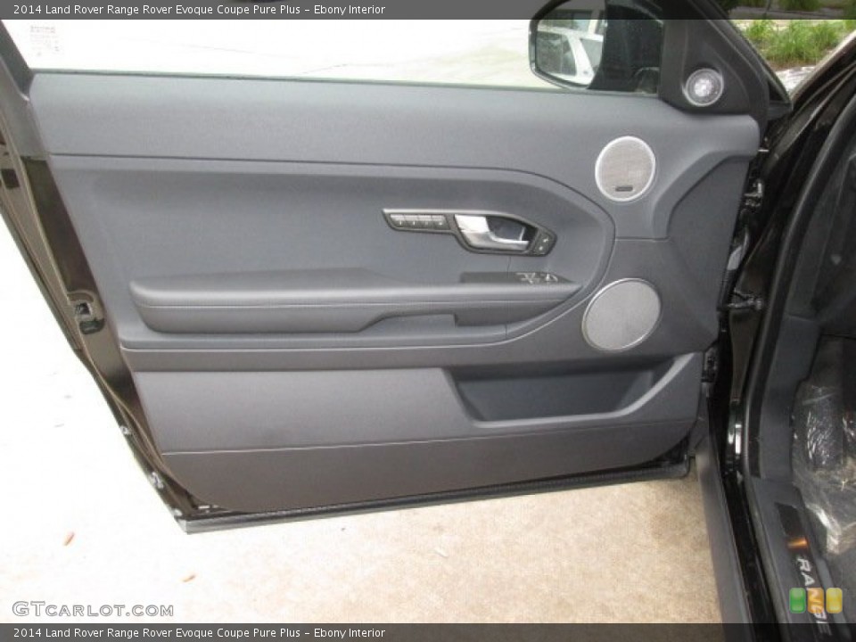 Ebony Interior Door Panel for the 2014 Land Rover Range Rover Evoque Coupe Pure Plus #90319191