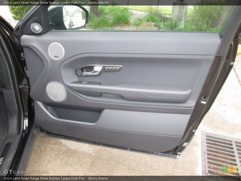 Ebony Interior Door Panel for the 2014 Land Rover Range Rover Evoque Coupe Pure Plus #90319218