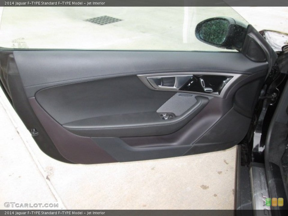 Jet Interior Door Panel for the 2014 Jaguar F-TYPE  #90320092