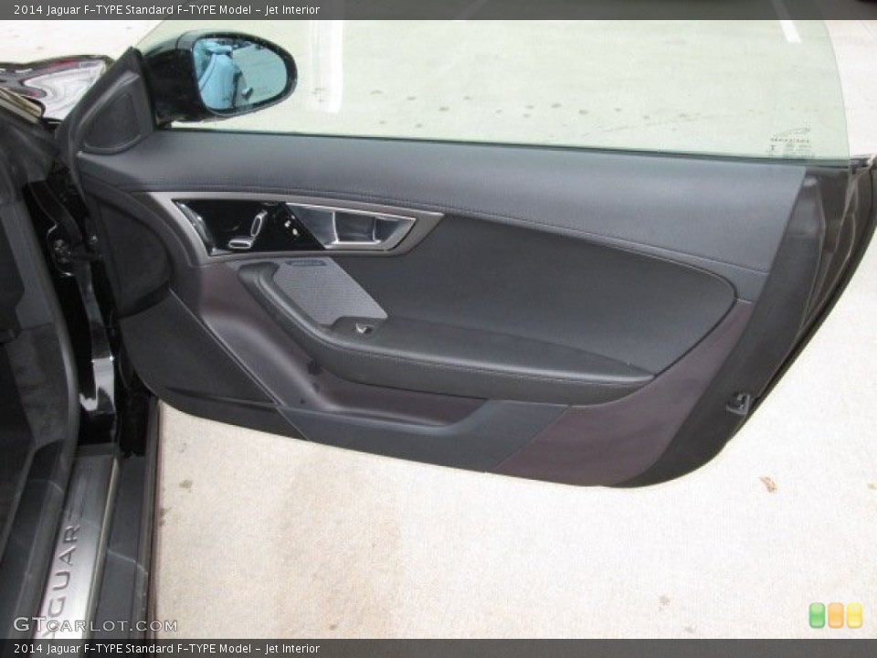 Jet Interior Door Panel for the 2014 Jaguar F-TYPE  #90320112