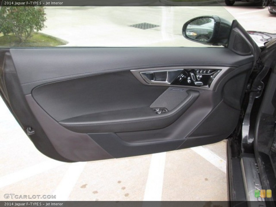 Jet Interior Door Panel for the 2014 Jaguar F-TYPE S #90320945