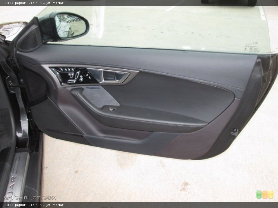 Jet Interior Door Panel for the 2014 Jaguar F-TYPE S #90320961