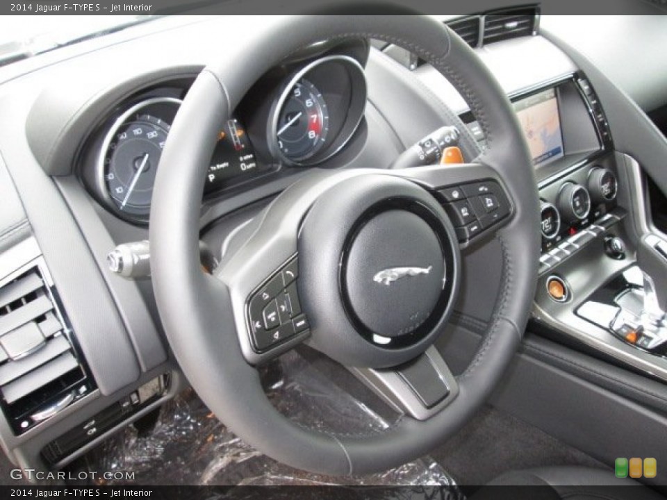 Jet Interior Steering Wheel for the 2014 Jaguar F-TYPE S #90321034