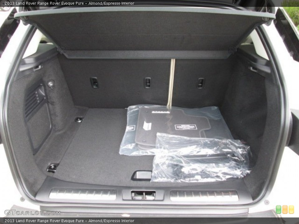 Almond/Espresso Interior Trunk for the 2013 Land Rover Range Rover Evoque Pure #90321300