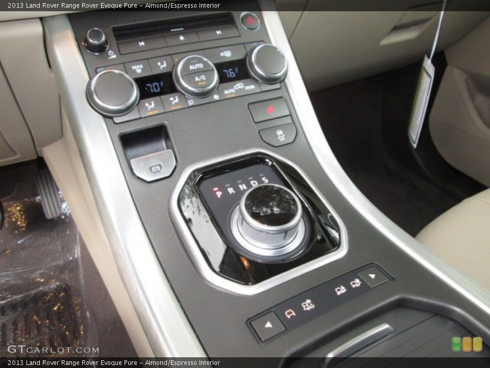 Almond/Espresso Interior Transmission for the 2013 Land Rover Range Rover Evoque Pure #90321411
