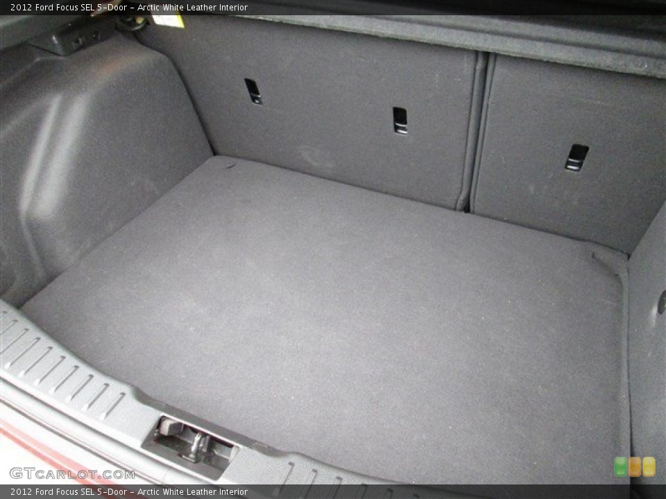 Arctic White Leather Interior Trunk for the 2012 Ford Focus SEL 5-Door #90323982