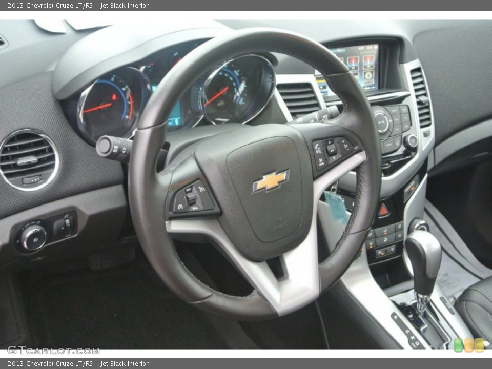 Jet Black Interior Steering Wheel for the 2013 Chevrolet Cruze LT/RS #90326187