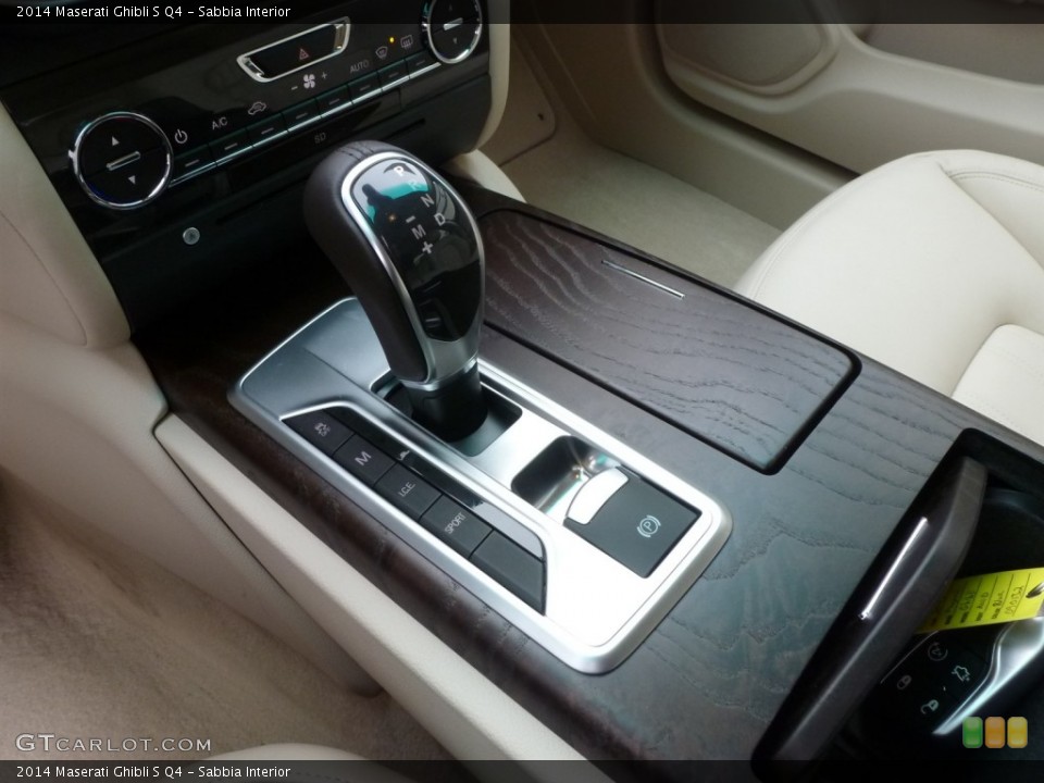 Sabbia Interior Transmission for the 2014 Maserati Ghibli S Q4 #90326193