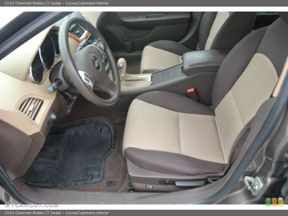 Cocoa/Cashmere Interior Photo for the 2010 Chevrolet Malibu LT Sedan #90326312