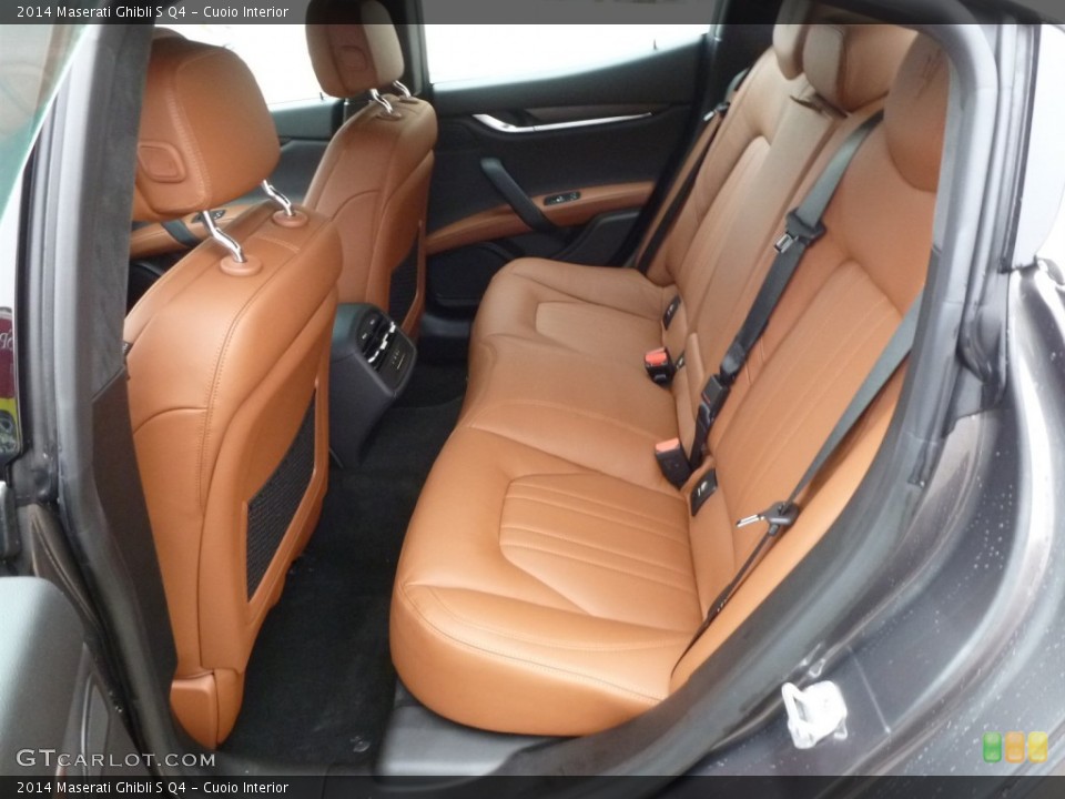 Cuoio Interior Rear Seat for the 2014 Maserati Ghibli S Q4 #90326868