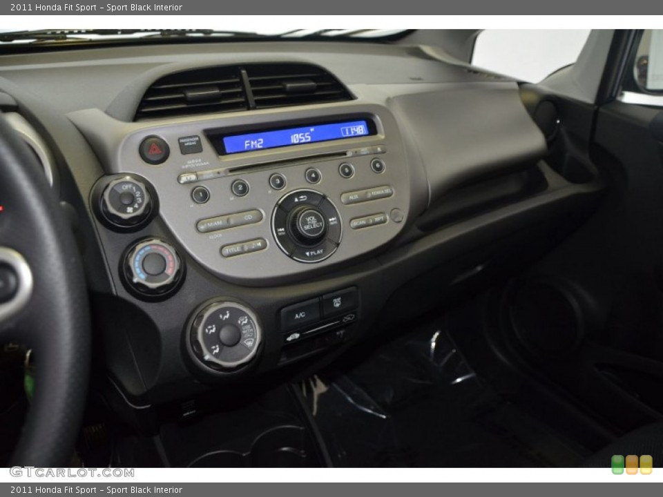 Sport Black Interior Controls for the 2011 Honda Fit Sport #90327327