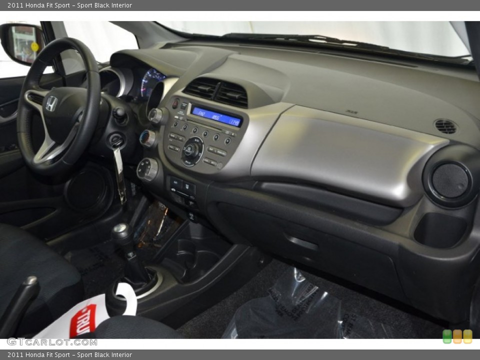 Sport Black Interior Dashboard for the 2011 Honda Fit Sport #90327552