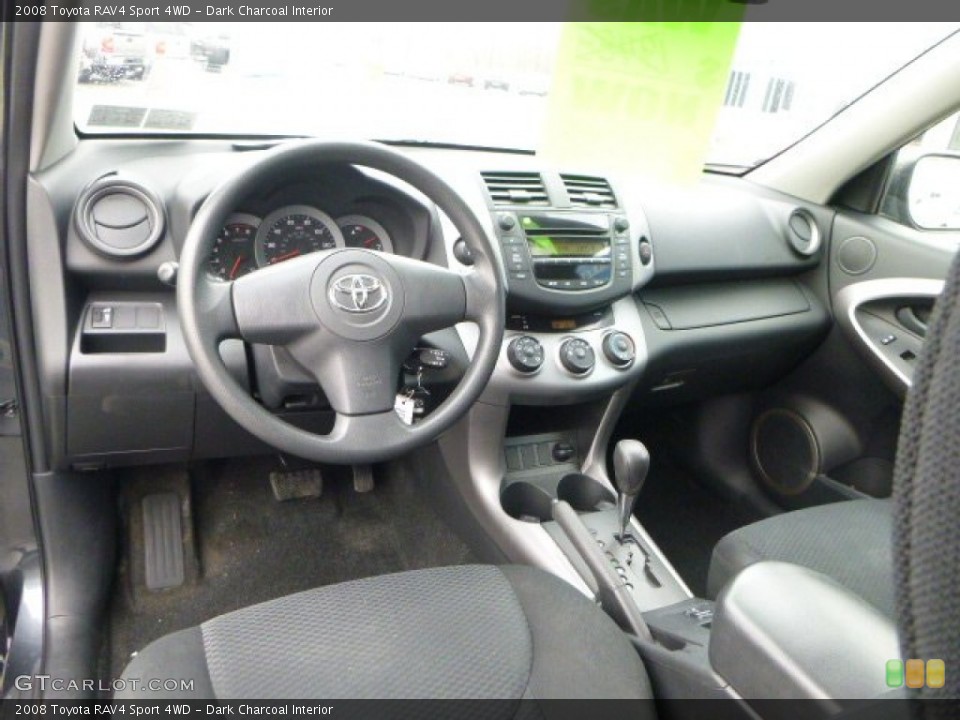 Dark Charcoal 2008 Toyota RAV4 Interiors