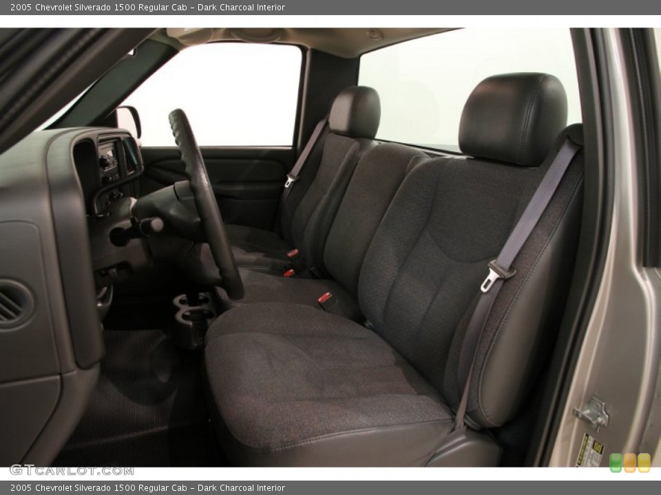 Dark Charcoal Interior Front Seat for the 2005 Chevrolet Silverado 1500 Regular Cab #90332922