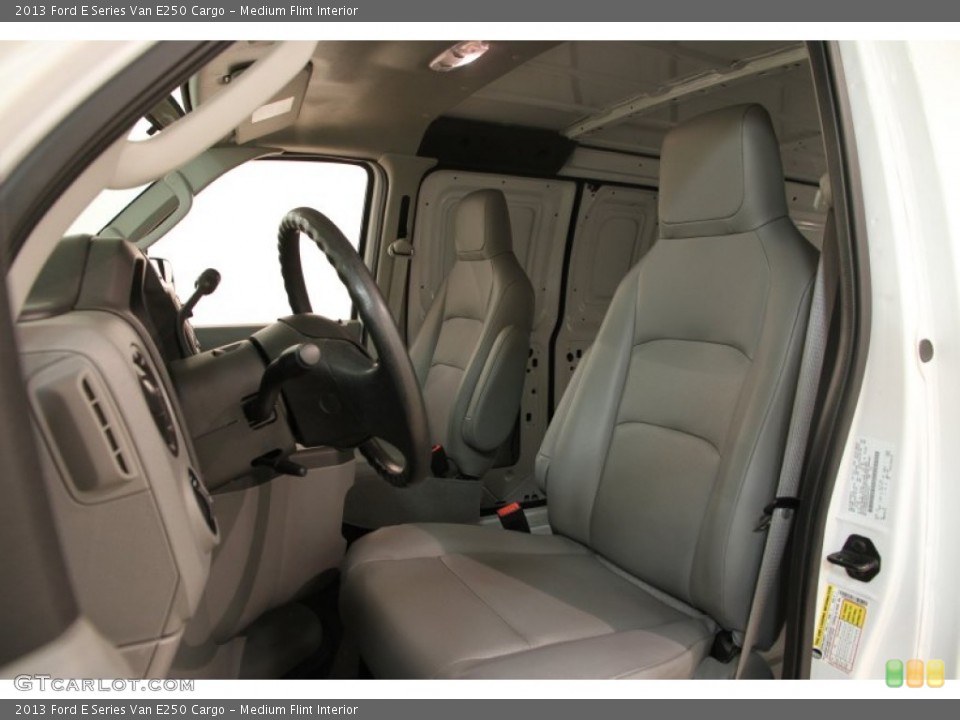 Medium Flint Interior Front Seat for the 2013 Ford E Series Van E250 Cargo #90333915