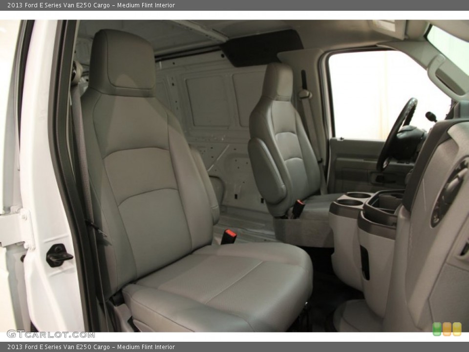 Medium Flint Interior Front Seat for the 2013 Ford E Series Van E250 Cargo #90333948