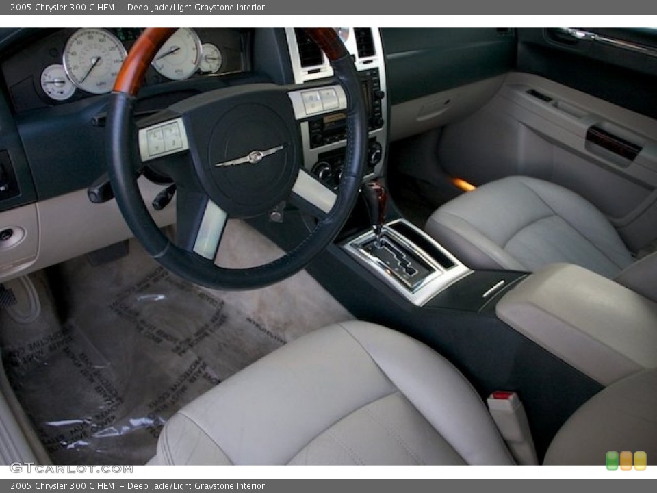 Deep Jade/Light Graystone Interior Prime Interior for the 2005 Chrysler 300 C HEMI #90333978