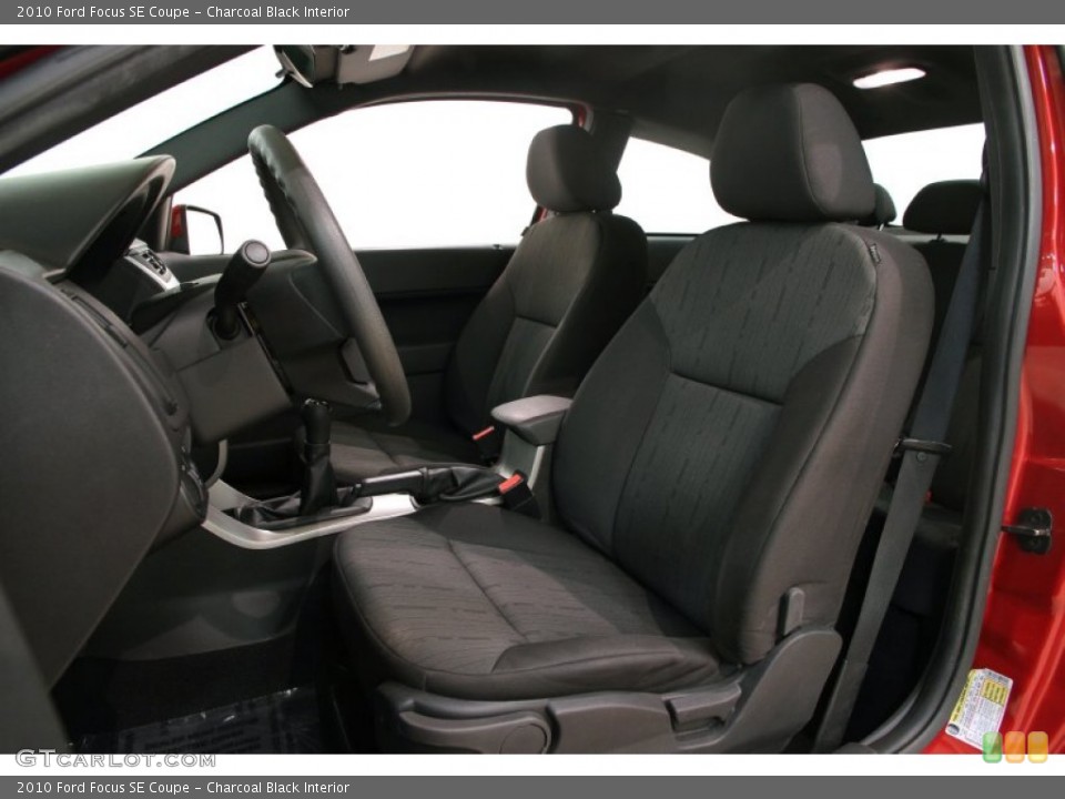 Charcoal Black Interior Front Seat for the 2010 Ford Focus SE Coupe #90334355