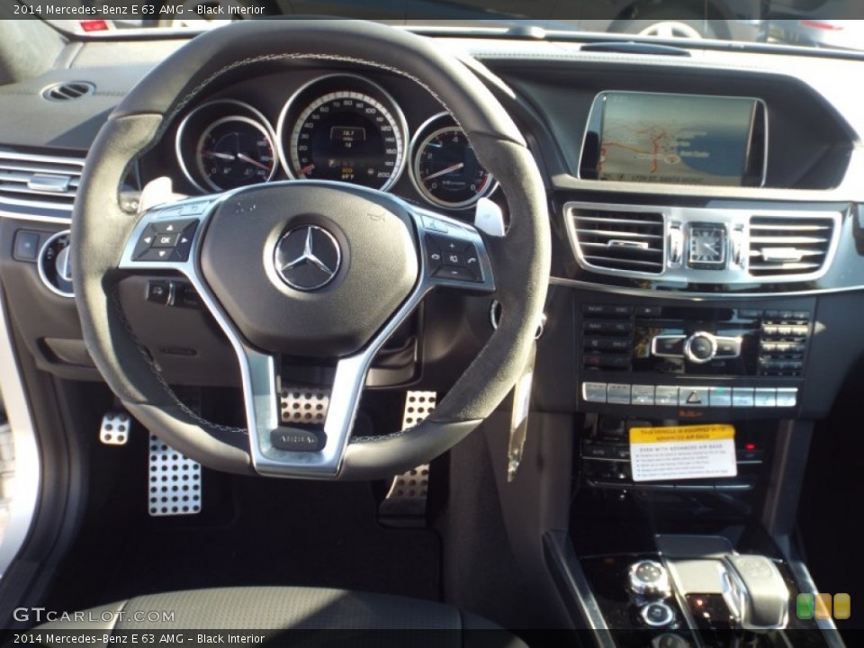 Black Interior Dashboard for the 2014 Mercedes-Benz E 63 AMG #90337769