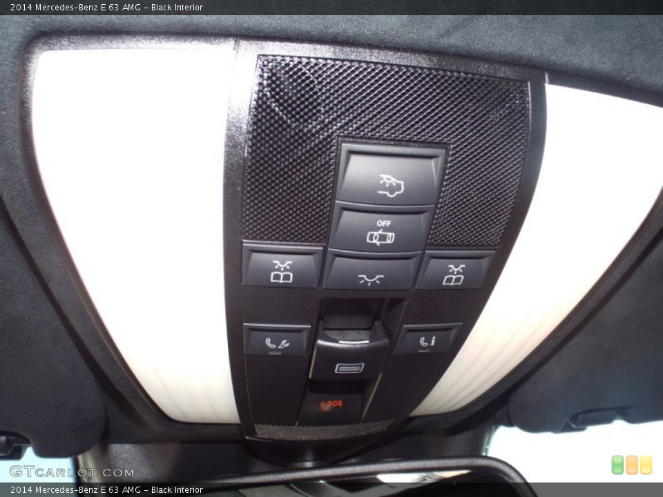 Black Interior Controls for the 2014 Mercedes-Benz E 63 AMG #90337931