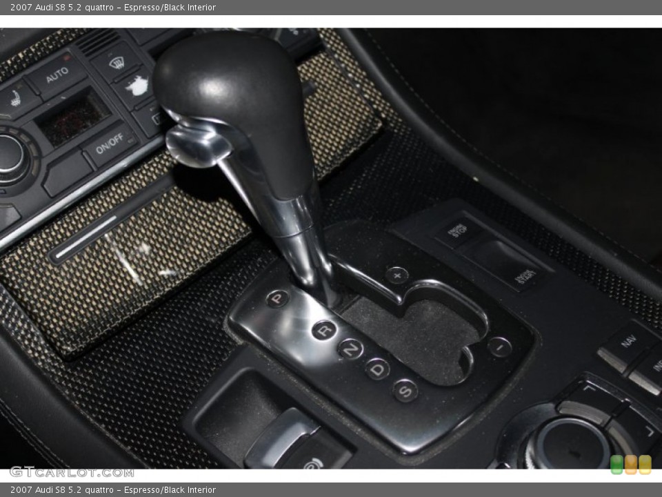 Espresso/Black Interior Transmission for the 2007 Audi S8 5.2 quattro #90338786
