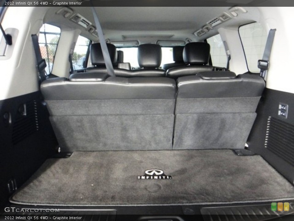 Graphite Interior Trunk for the 2012 Infiniti QX 56 4WD #90344339