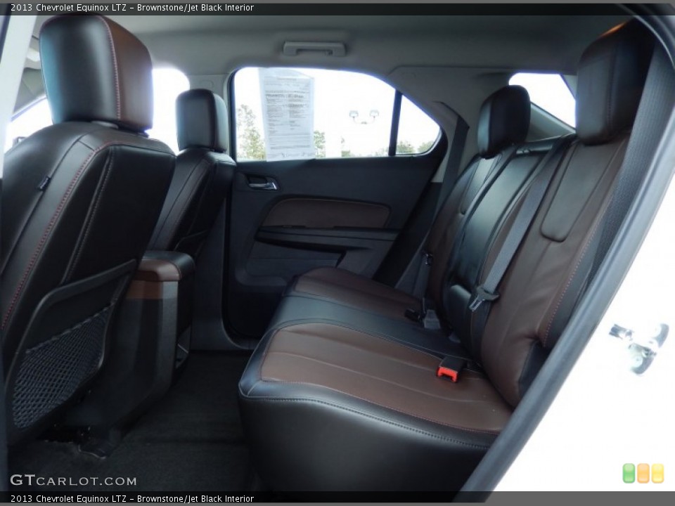Brownstone/Jet Black Interior Rear Seat for the 2013 Chevrolet Equinox LTZ #90346182
