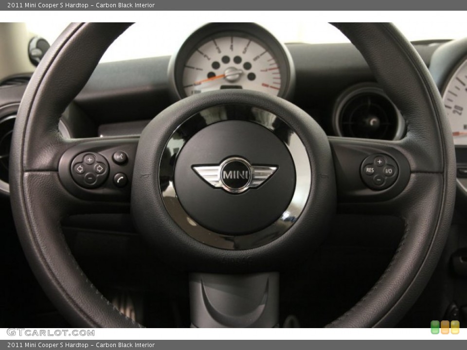 Carbon Black Interior Steering Wheel for the 2011 Mini Cooper S Hardtop #90346263