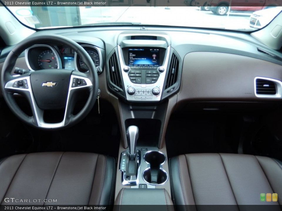 Brownstone/Jet Black Interior Dashboard for the 2013 Chevrolet Equinox LTZ #90346275