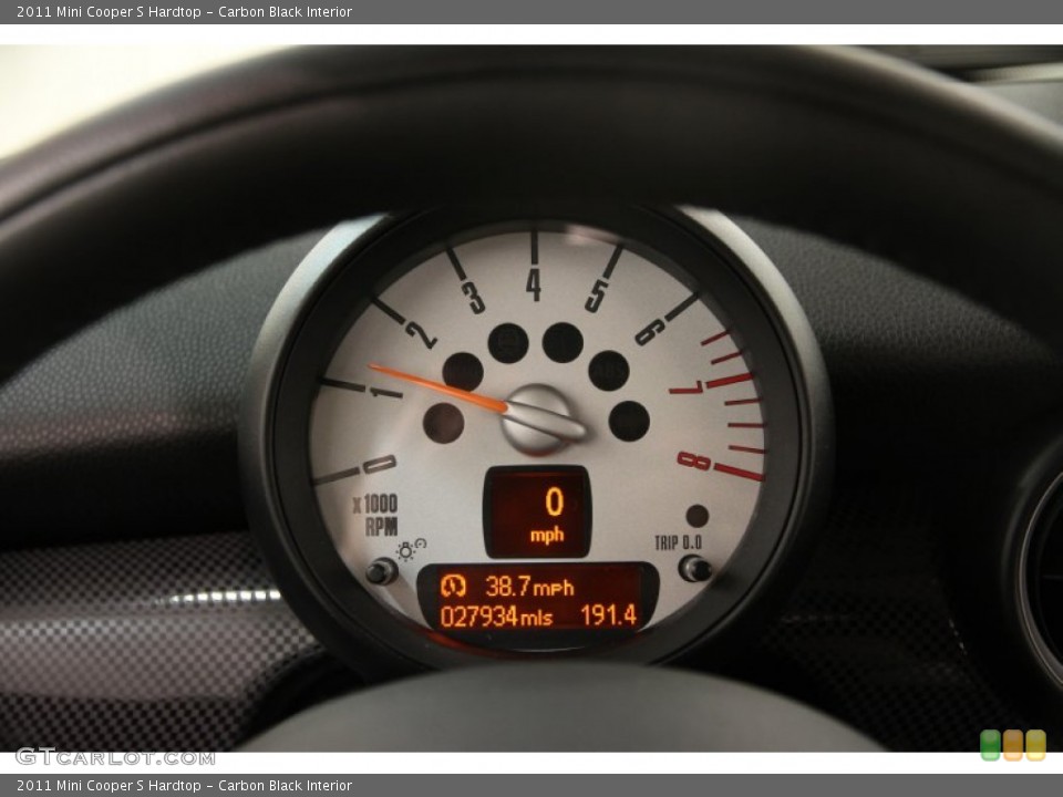 Carbon Black Interior Gauges for the 2011 Mini Cooper S Hardtop #90346304