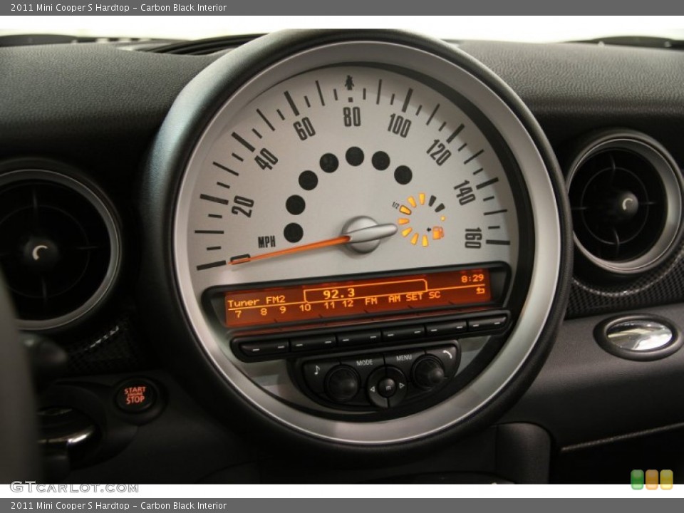 Carbon Black Interior Gauges for the 2011 Mini Cooper S Hardtop #90346347