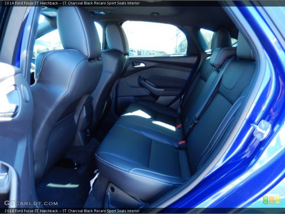 ST Charcoal Black Recaro Sport Seats Interior Rear Seat for the 2014 Ford Focus ST Hatchback #90348252