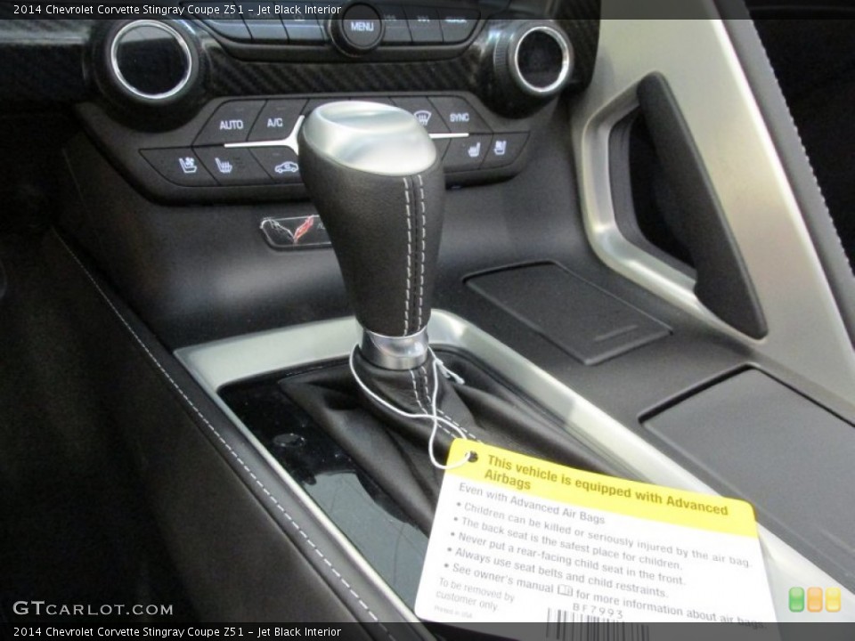 Jet Black Interior Transmission for the 2014 Chevrolet Corvette Stingray Coupe Z51 #90348834