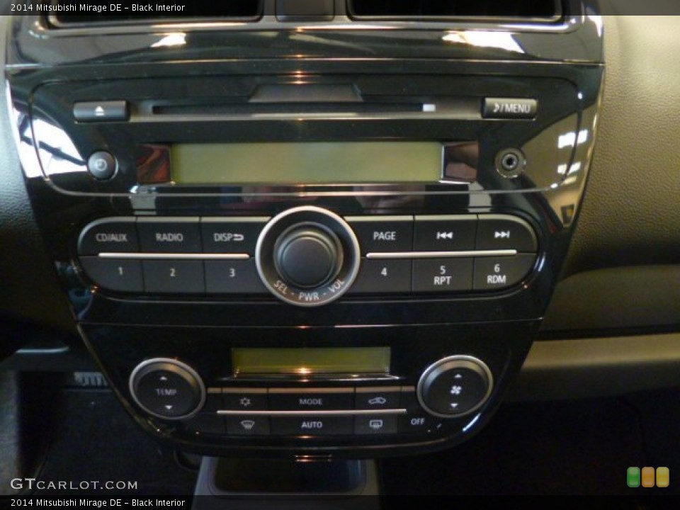 Black Interior Controls for the 2014 Mitsubishi Mirage DE #90350550