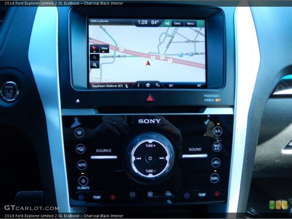 Charcoal Black Interior Navigation for the 2014 Ford Explorer Limited 2.0L EcoBoost #90351735