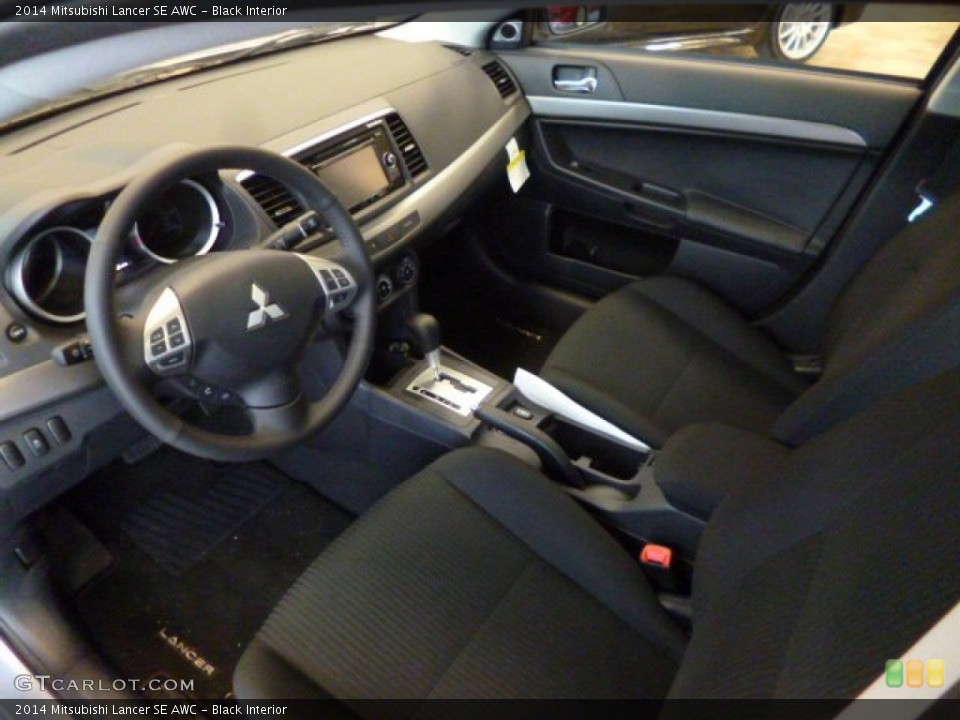 Black Interior Photo for the 2014 Mitsubishi Lancer SE AWC #90351777