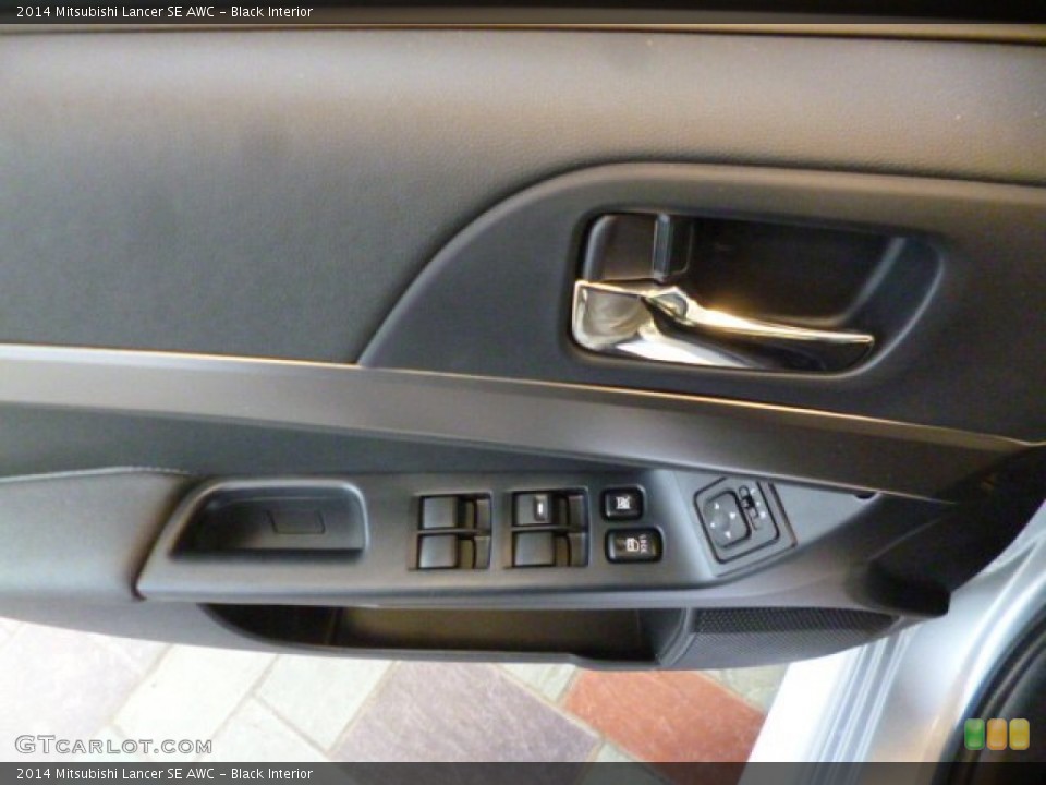 Black Interior Controls for the 2014 Mitsubishi Lancer SE AWC #90351798