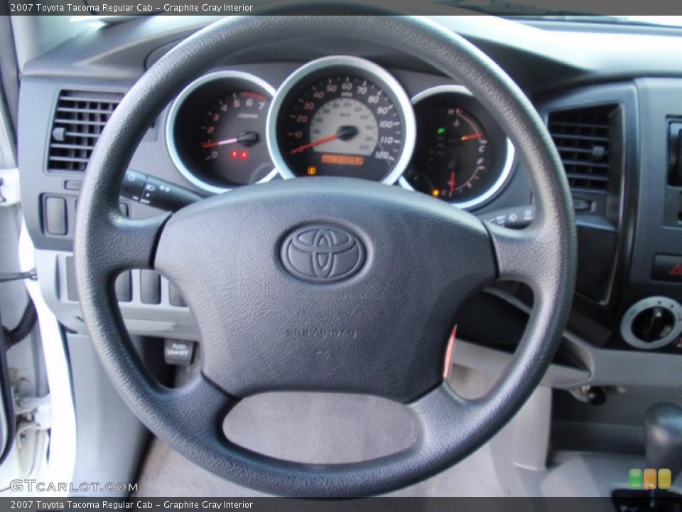 Graphite Gray Interior Steering Wheel for the 2007 Toyota Tacoma Regular Cab #90352645