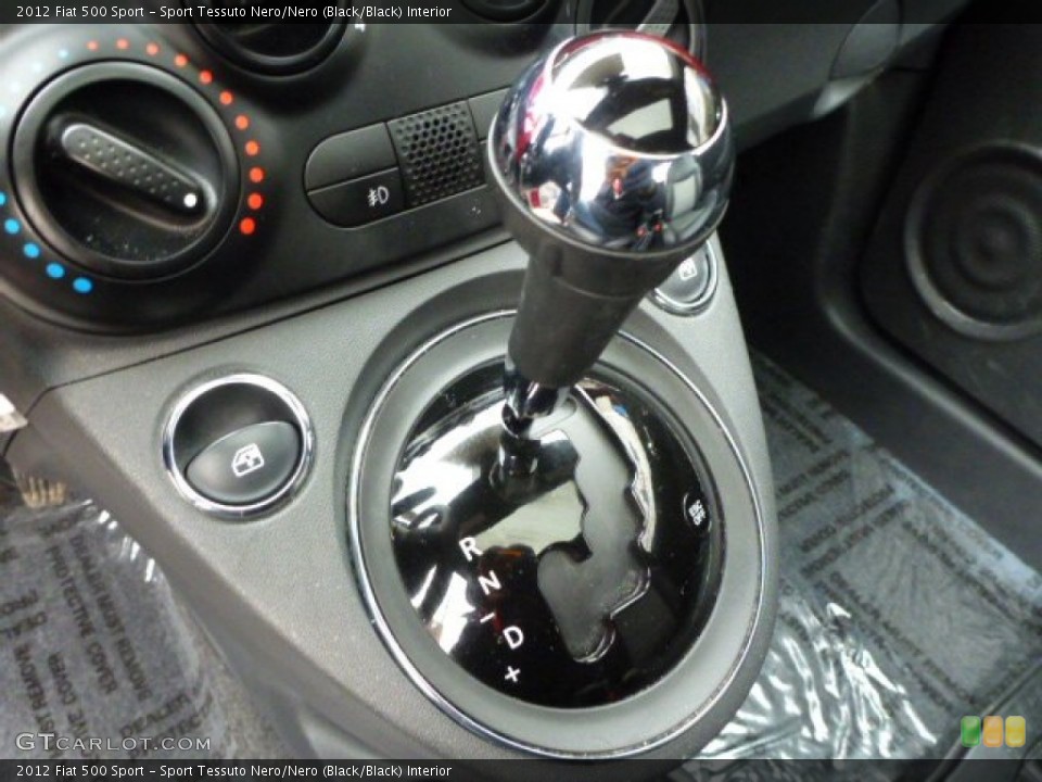 Sport Tessuto Nero/Nero (Black/Black) Interior Transmission for the 2012 Fiat 500 Sport #90354012