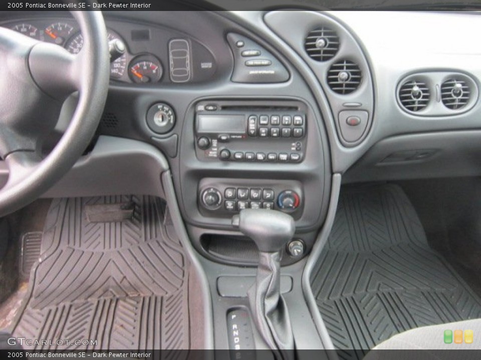 Dark Pewter Interior Controls for the 2005 Pontiac Bonneville SE #90354608