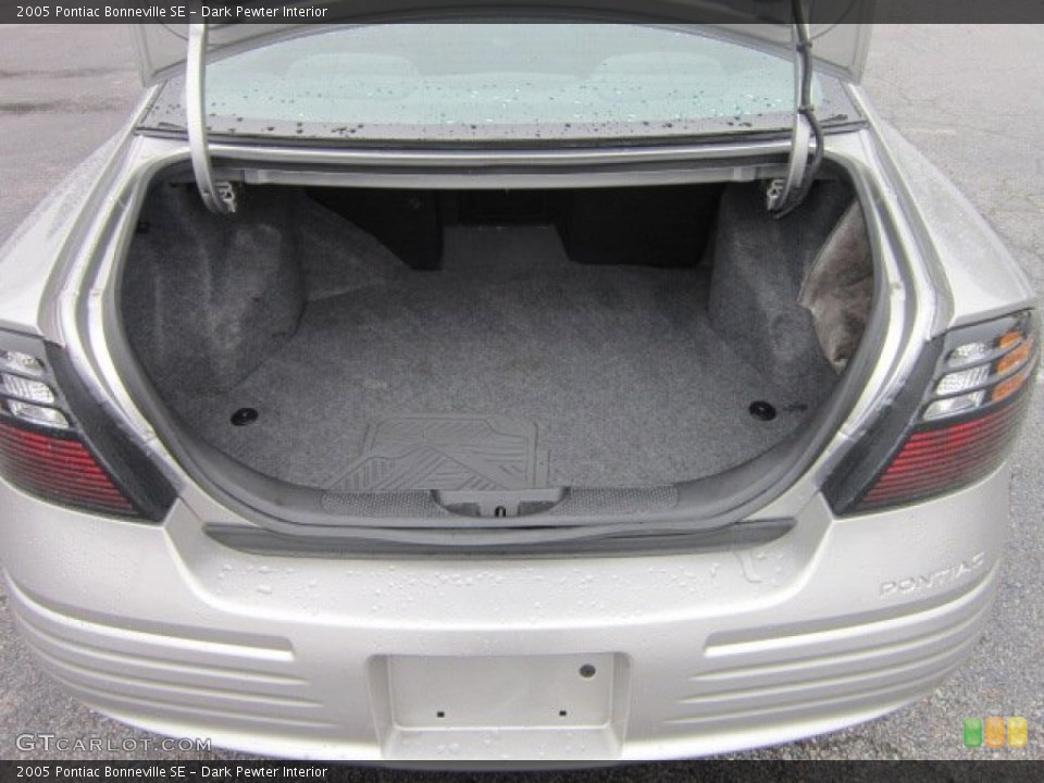 Dark Pewter Interior Trunk for the 2005 Pontiac Bonneville SE #90354783