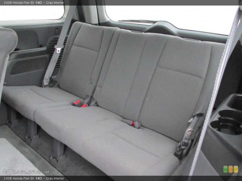 Gray Interior Rear Seat for the 2008 Honda Pilot EX 4WD #90356034