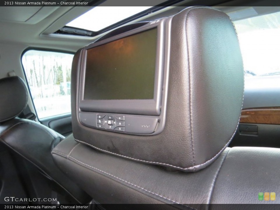 Charcoal Interior Entertainment System for the 2013 Nissan Armada Platinum #90357649