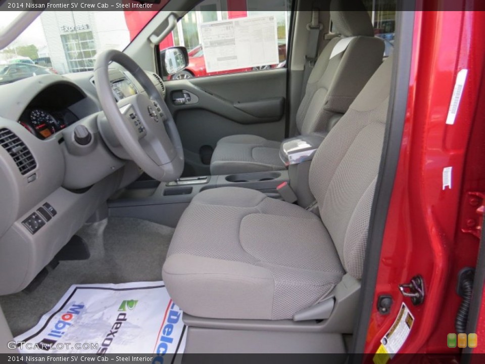 Steel Interior Photo for the 2014 Nissan Frontier SV Crew Cab #90358585