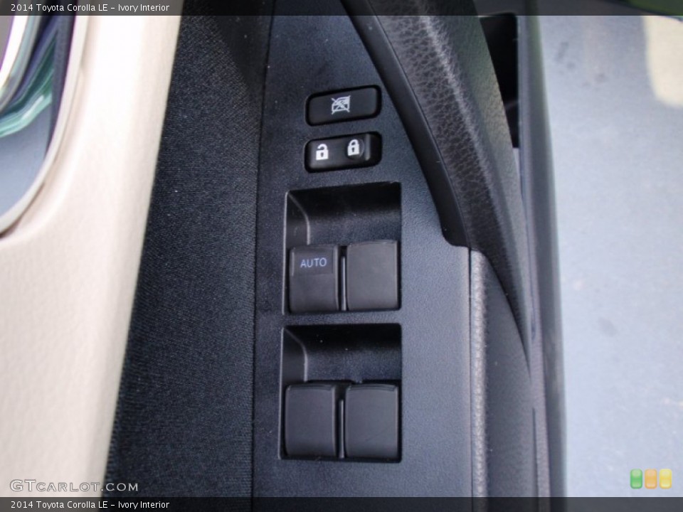 Ivory Interior Controls for the 2014 Toyota Corolla LE #90358615