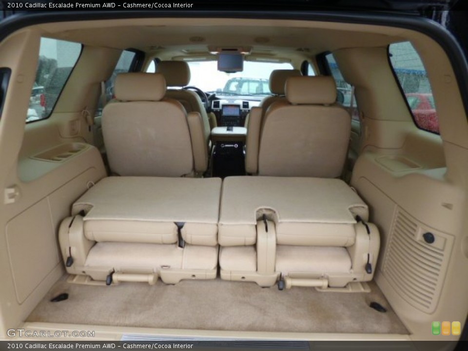 Cashmere/Cocoa Interior Trunk for the 2010 Cadillac Escalade Premium AWD #90361396