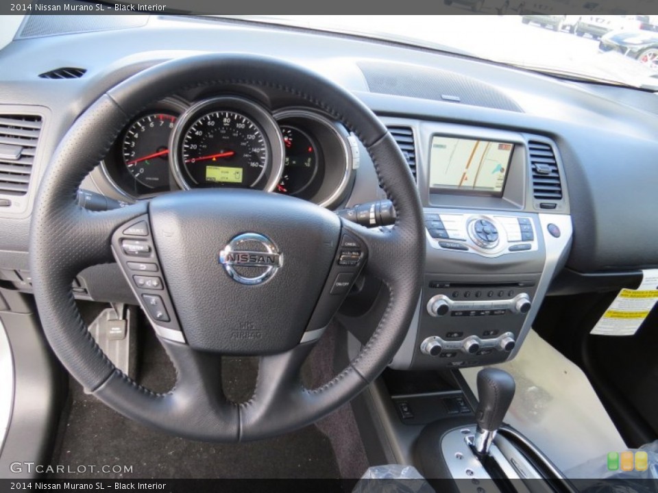 Black Interior Dashboard for the 2014 Nissan Murano SL #90362338