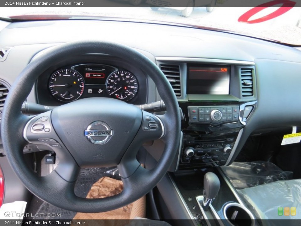 Charcoal Interior Steering Wheel for the 2014 Nissan Pathfinder S #90365972